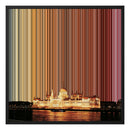Budapest, Hungary - Black framed canvas mockup - Gradienta
