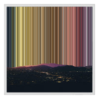 24×22" Framed Canvas - White Frame variant