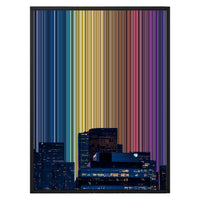 24×30" Framed Canvas - Black Frame variant