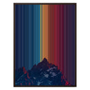 24×30" Framed Canvas - Brown Frame variant