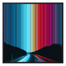 26×28" Framed Canvas - Black Frame variant