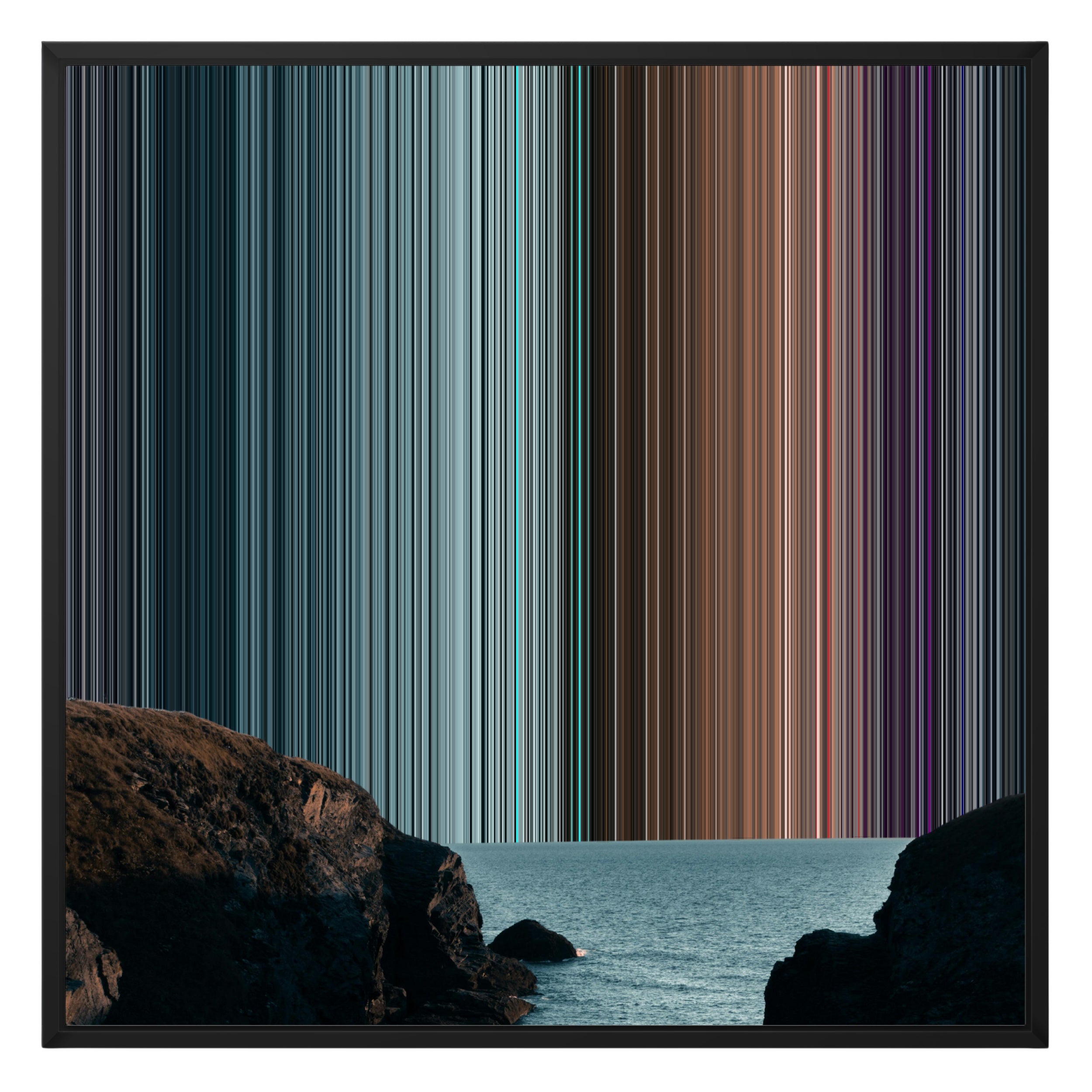 26×28" Framed Canvas - Black Frame variant