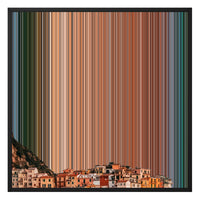 26×28" Framed Canvas - Black Frame variant