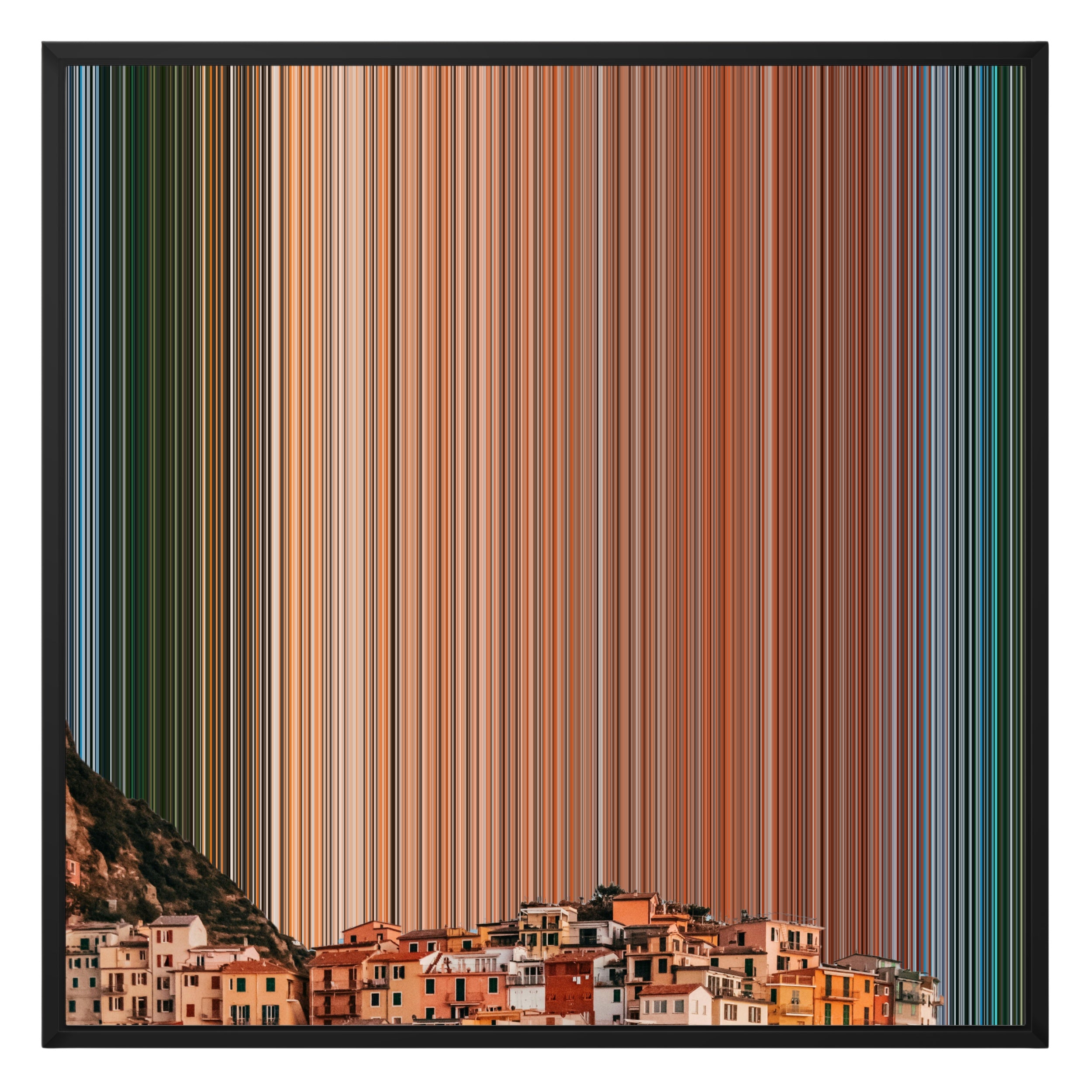 26×28" Framed Canvas - Black Frame variant