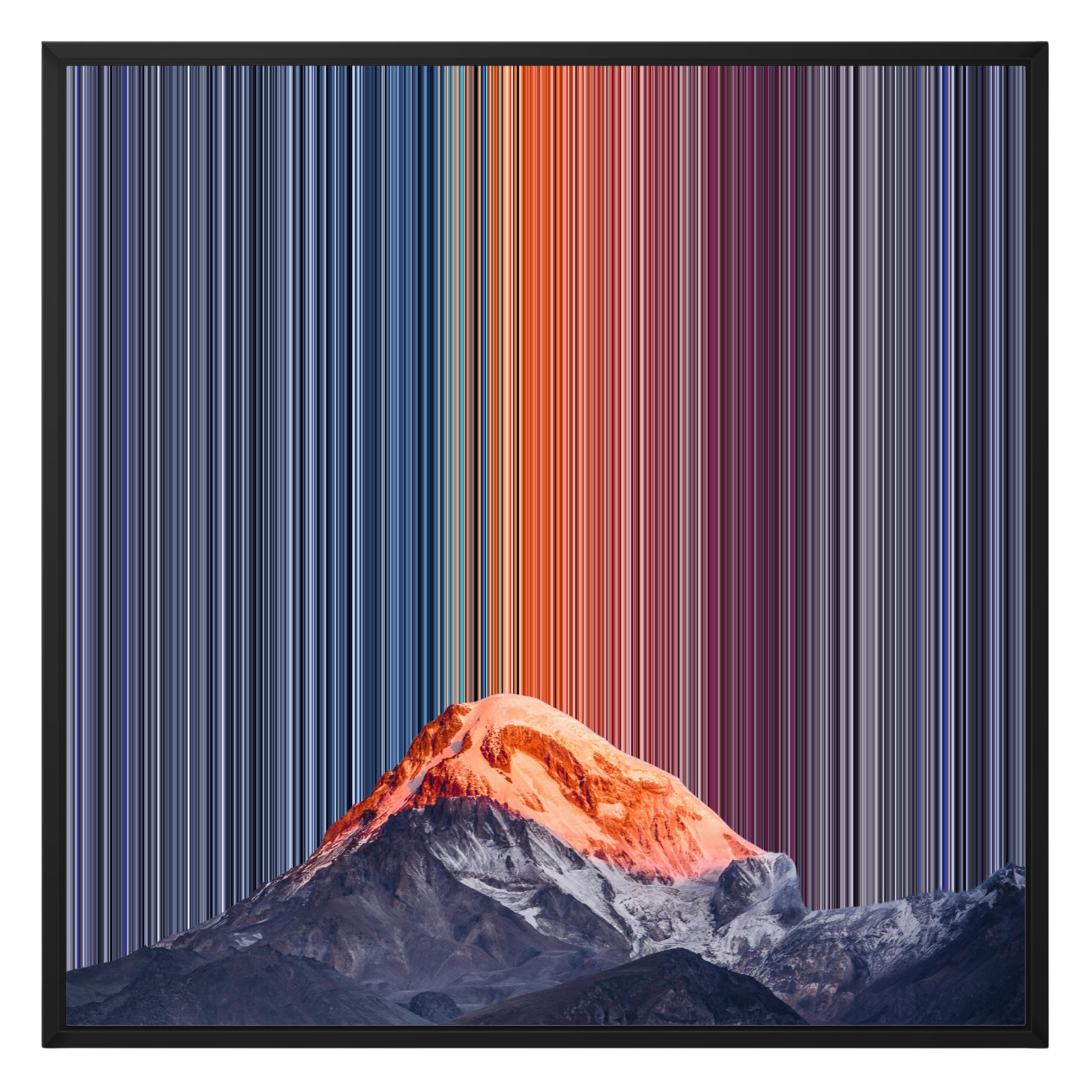 26×28" Framed Canvas - Black Frame variant