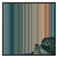 26×28" Framed Canvas - Black Frame variant