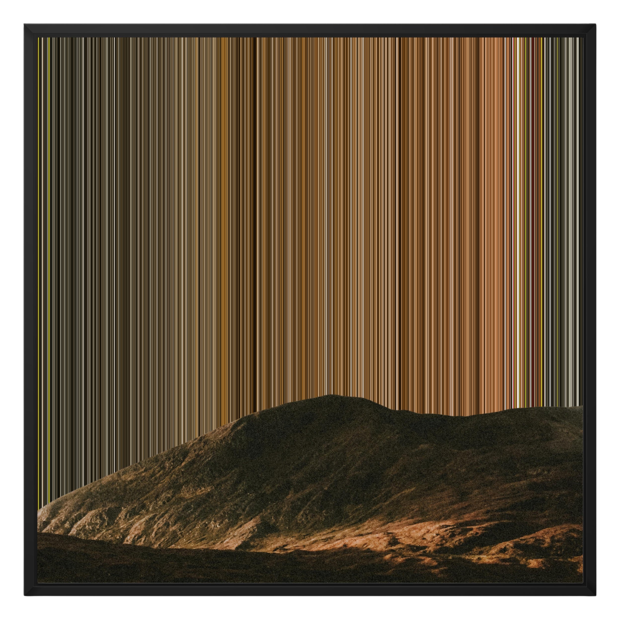 26×28" Framed Canvas - Black Frame variant