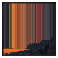 26×28" Framed Canvas - Black Frame variant