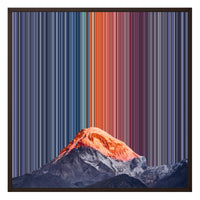 26×28" Framed Canvas - Brown Frame variant