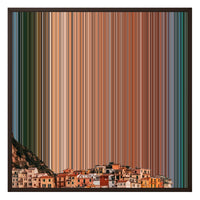 26×28" Framed Canvas - Brown Frame variant