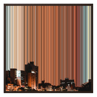 26×28" Framed Canvas - Brown Frame variant