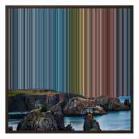 26×28" Framed Canvas - Brown Frame variant