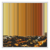 26×28" Framed Canvas - White Frame variant