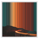 26×28" Framed Canvas - White Frame variant