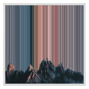 26×28" Framed Canvas - White Frame variant