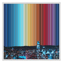 26×28" Framed Canvas - White Frame variant