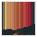 26×28" Framed Canvas - White Frame variant