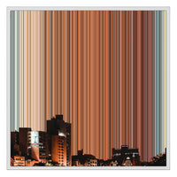 26×28" Framed Canvas - White Frame variant