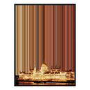 28×22" Framed Canvas - Black Frame variant