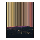 28×22" Framed Canvas - Black Frame variant