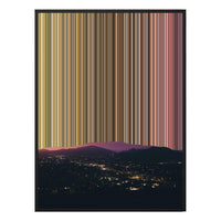 28×22" Framed Canvas - Black Frame variant