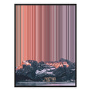 28×22" Framed Canvas - Black Frame variant