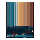 28×22" Framed Canvas - Brown Frame variant