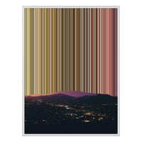 28×22" Framed Canvas - White Frame variant