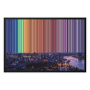 30×20" Framed Canvas - Black Frame variant