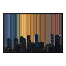 30×20" Framed Canvas - Black Frame variant