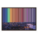 30×20" Framed Canvas - Brown Frame variant