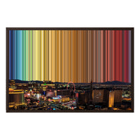 30×20" Framed Canvas - Brown Frame variant