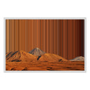 30×20" Framed Canvas - White Frame variant
