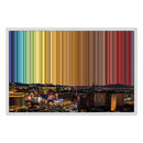 30×20" Framed Canvas - White Frame variant