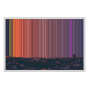 30×20" Framed Canvas - White Frame variant
