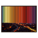 30×24" Framed Canvas - Brown Frame variant