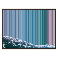 30×24" Framed Canvas - Brown Frame variant