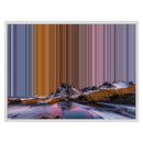 Inramad canvastavla, 30×24", vit ram