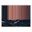 Ingelijst canvas, 30×24", witte lijst