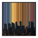 30×30" Framed Canvas - Black Frame variant