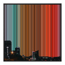 30×30" Framed Canvas - Black Frame variant