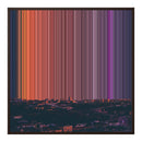 30×30" Framed Canvas - Brown Frame variant