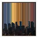 30×30" Framed Canvas - Brown Frame variant