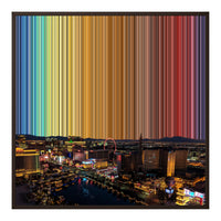 30×30" Framed Canvas - Brown Frame variant