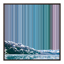 30×30" Framed Canvas - Brown Frame variant