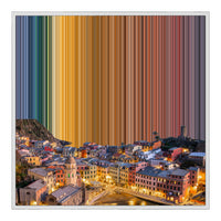 Gerahmtes Leinwandbild im Format 30×30", weißer Rahmen