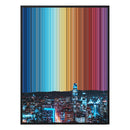 30×38" Framed Canvas - Black Frame variant