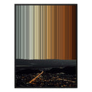 30×38" Framed Canvas - Black Frame variant