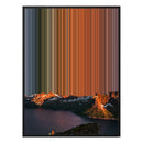 30×38" Framed Canvas - Black Frame variant