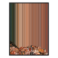 30×38" Framed Canvas - Black Frame variant